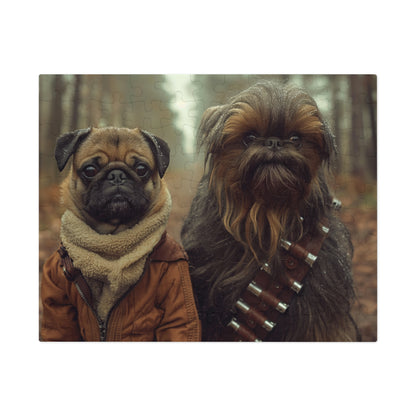 Dog Wars with Hans and Chewy Jigsaw Puzzle (30, 110, 252, 500,1000-Piece)