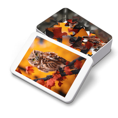 Autumn Owl Jigsaw Puzzle (30, 110, 252, 500,1000-Piece)