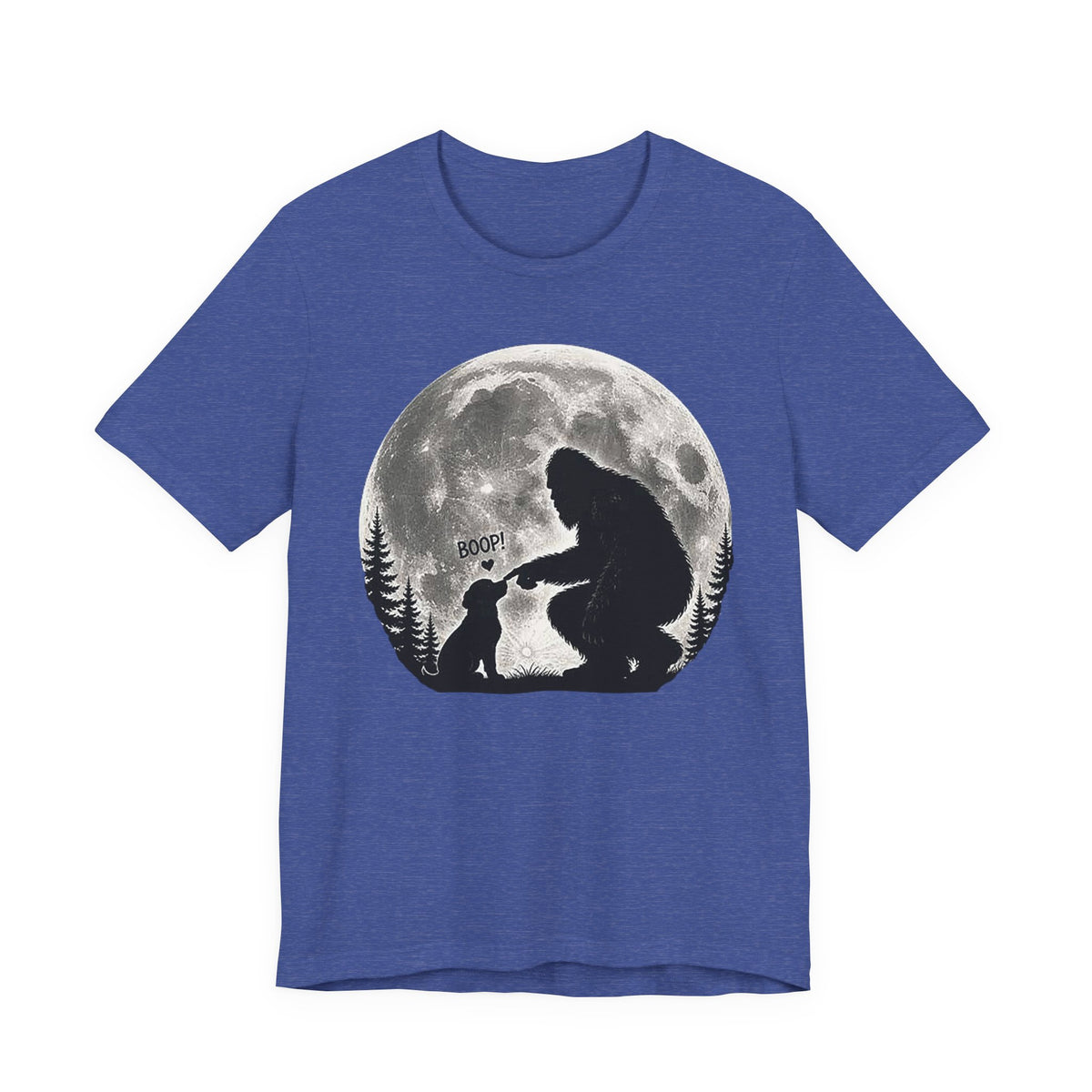 Bigfoot Boops Sweet Puppy Dog Unisex Jersey Short Sleeve Tee