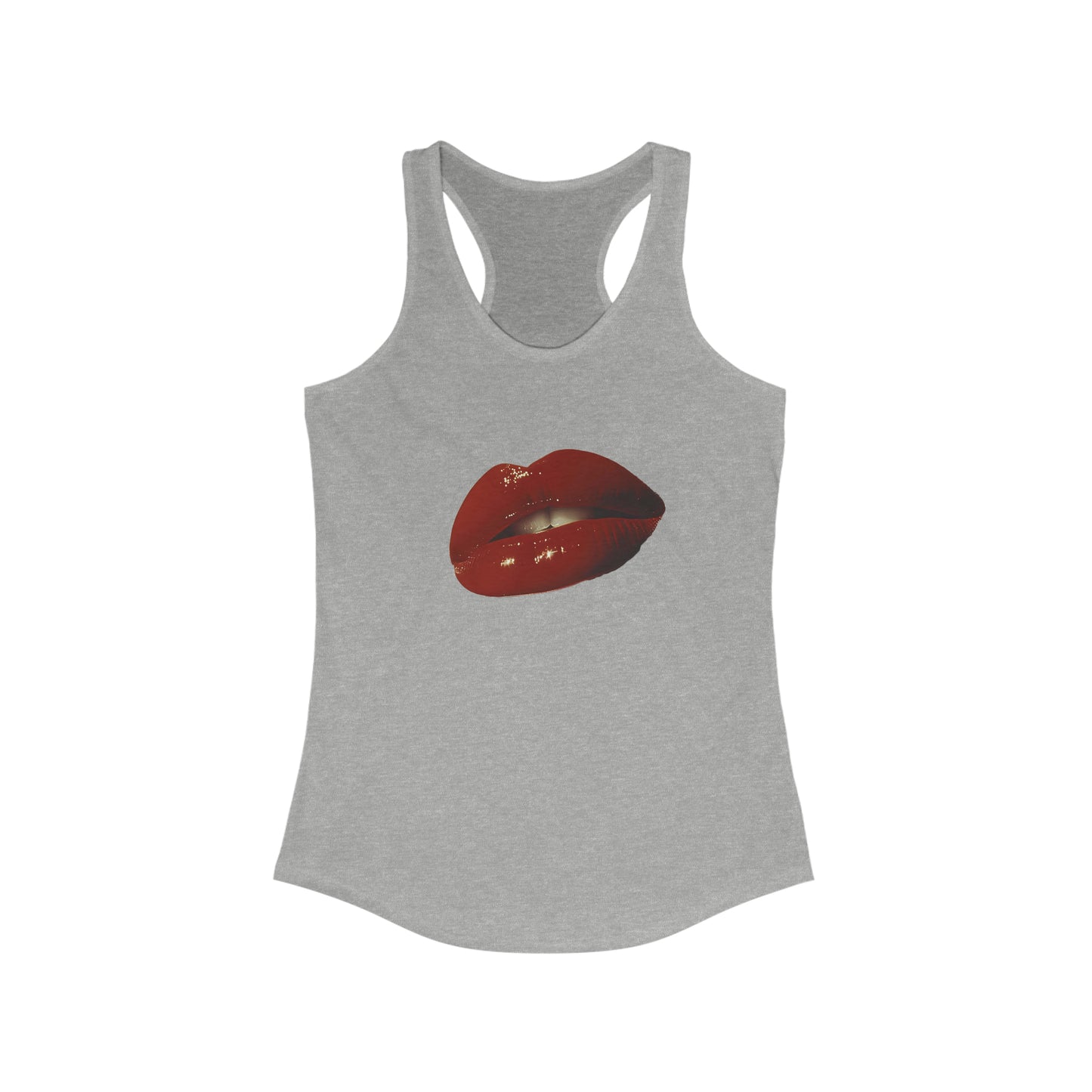 Just My Lips   Women's Ideal Racerback Tank