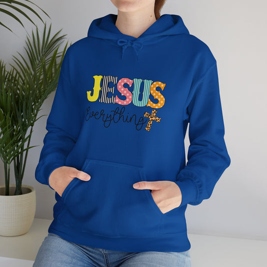 Jesus is Everything  Unisex Heavy Blend™ Hooded Sweatshirt