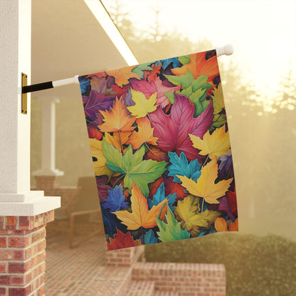 Colorful Leaves Garden & House Banner