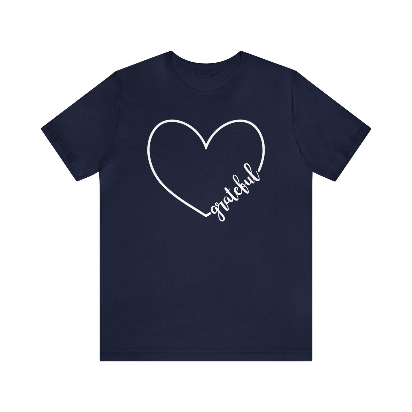 Grateful Heart  Unisex Jersey Short Sleeve Tee