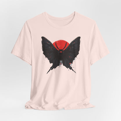 Mothman Graphic Tee - Unisex Jersey Shirt for Nature Lovers