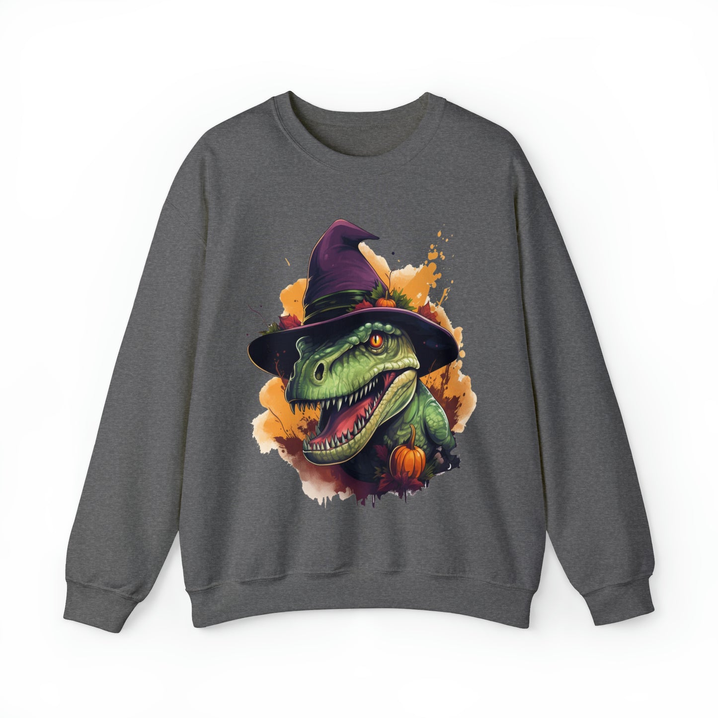 Halloween T-Rex Crewneck Sweatshirt