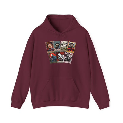 Horror Friends Tarot Cards Unisex Heavy Blend™ Hooded Sweatshirt