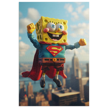 SuperSponge! Jigsaw Puzzle (30, 110, 252, 500,1000-Piece)