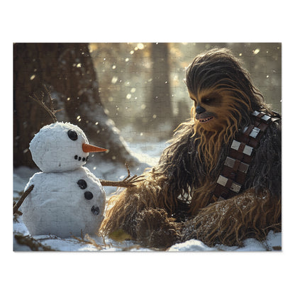 Chewy and the Snowman Jigsaw Puzzle (30, 110, 252, 500,1000-Piece)