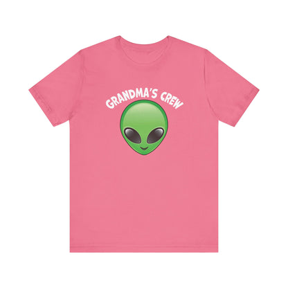 Grandma's Crew Alien  T-Shirt | Unisex Jersey Tee