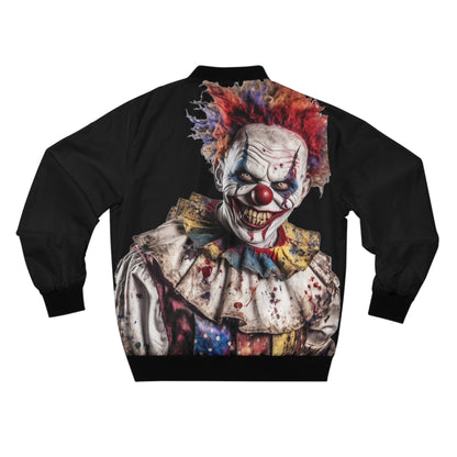 Men's Creepy Clown Bomber Jacket