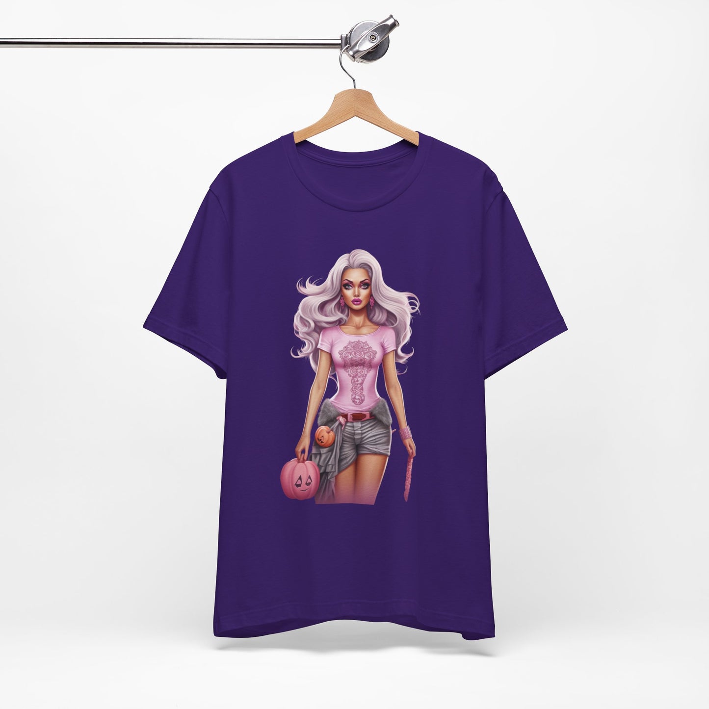 Barbie Girl Halloween Unisex Jersey Short Sleeve Tee