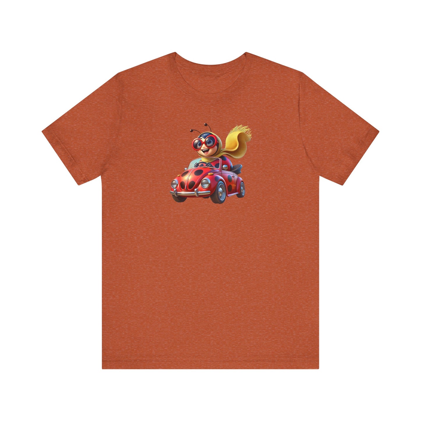 The Ladybug Goes Rogue!   Unisex Tee - Perfect for Kids and Animal Lovers