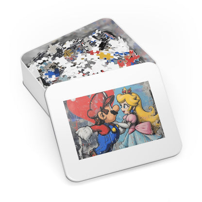 Mario and Princess Love Jigsaw Puzzle (30, 110, 252, 500,1000-Piece)