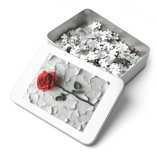 Paper Rose Jigsaw Puzzle (30, 110, 252, 500,1000-Piece)