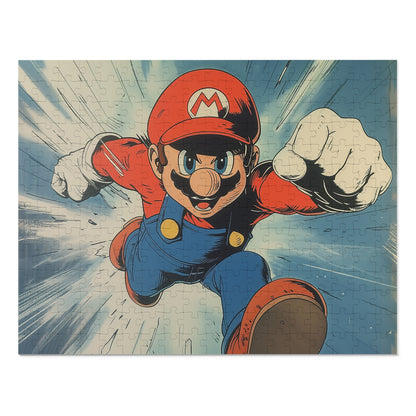 Mario Power Jigsaw Puzzle (30, 110, 252, 500,1000-Piece)