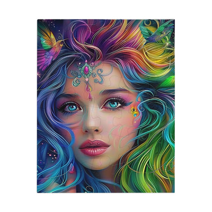 Hummingbird Princess Jigsaw Puzzle (30, 110, 252, 500,1000-Piece)