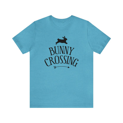 Bunny Crossing  Unisex Jersey Short Sleeve Tee