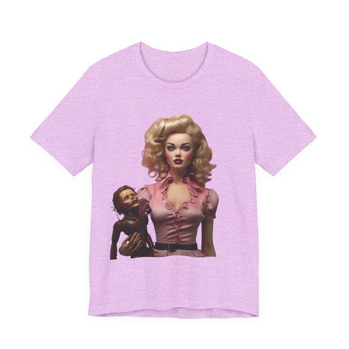 Bad Barbie Doll Unisex Jersey Short Sleeve Tee