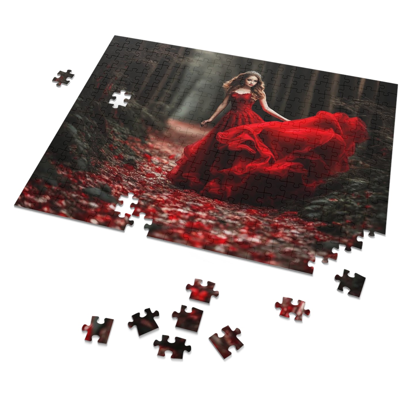 The Red Princess Jigsaw Puzzle (30, 110, 252, 500,1000-Piece)