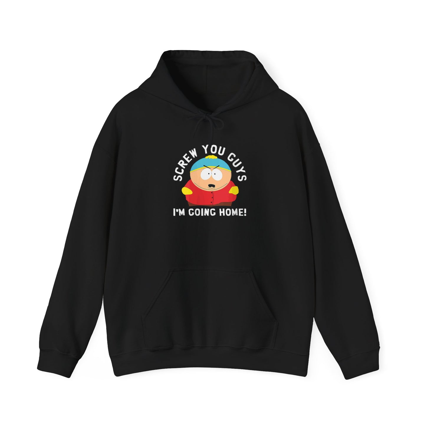 Cartman "Screw You Guys, I'm Going Home!" South Park Hoodie