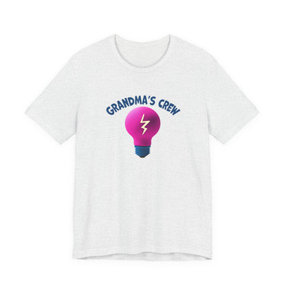 Grandma's Crew  Unisex Jersey Tee - Fun Gift for Grandparents