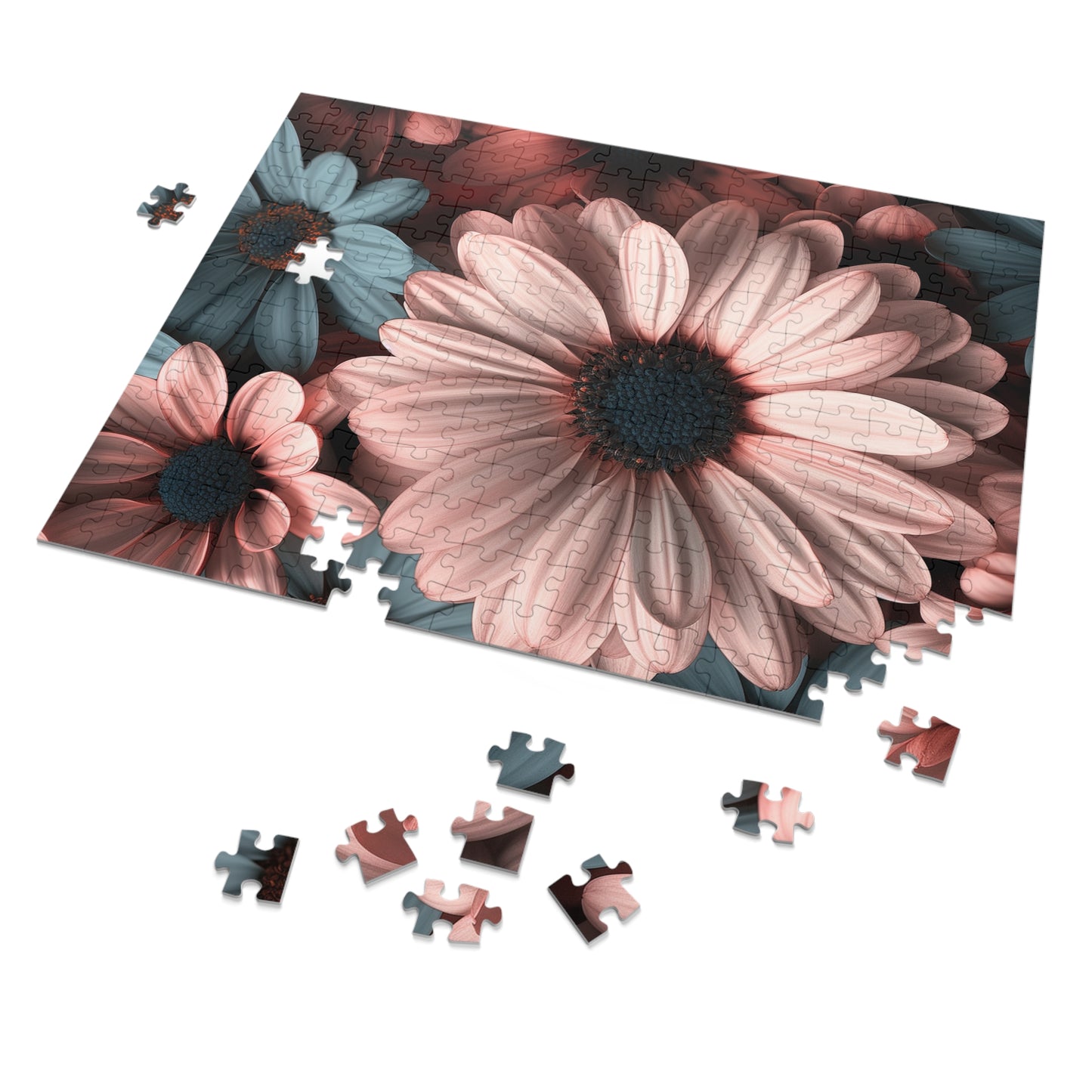 Pastel Daisies Jigsaw Puzzle (30, 110, 252, 500,1000-Piece)