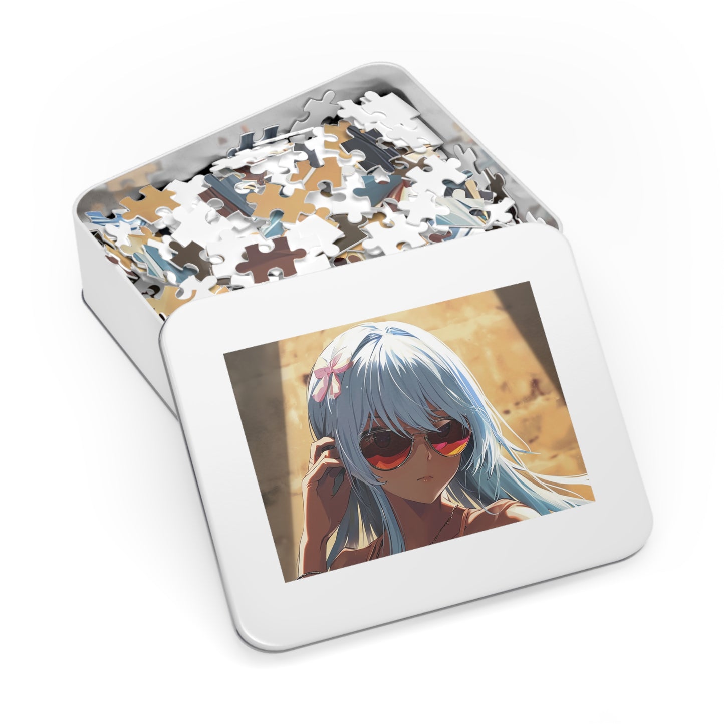 Sexy Anime Girl  Jigsaw Puzzle (30, 110, 252, 500,1000-Piece)