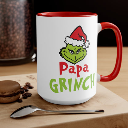 Papa Grinch Coffee Mug