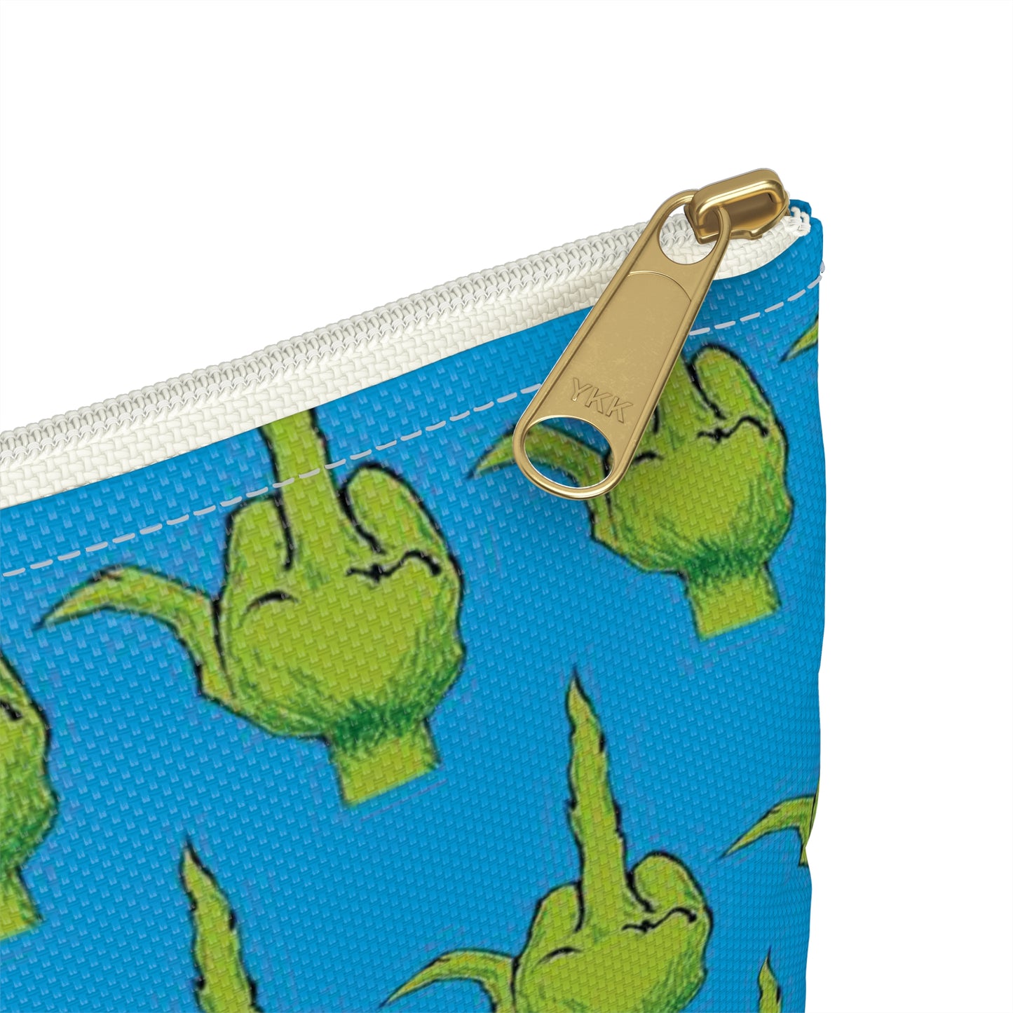 Grinch Gives the Bird  Accessory Pouch