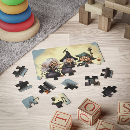 Witch's Brew Halloween Puzzle, 30-Piece