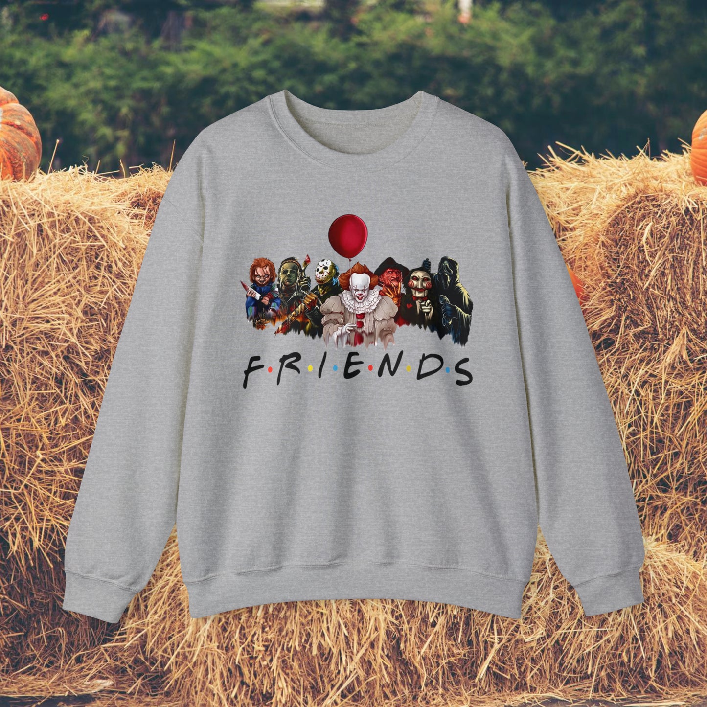 Horror Friends Unisex Heavy Blend™ Crewneck Sweatshirt