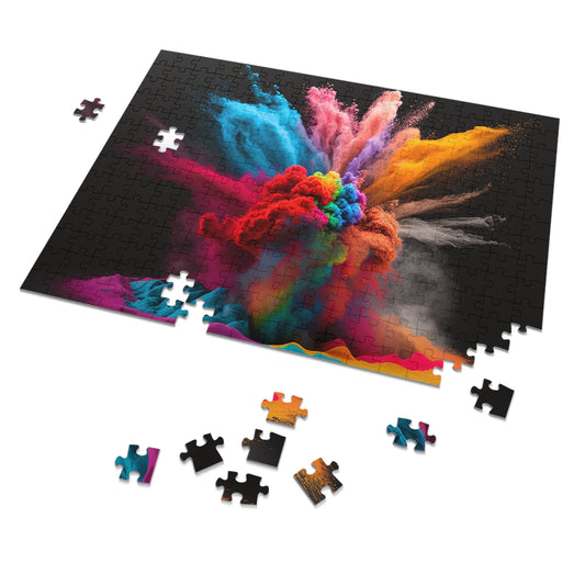Colorful Explosion!  Jigsaw Puzzle (30, 110, 252, 500,1000-Piece)