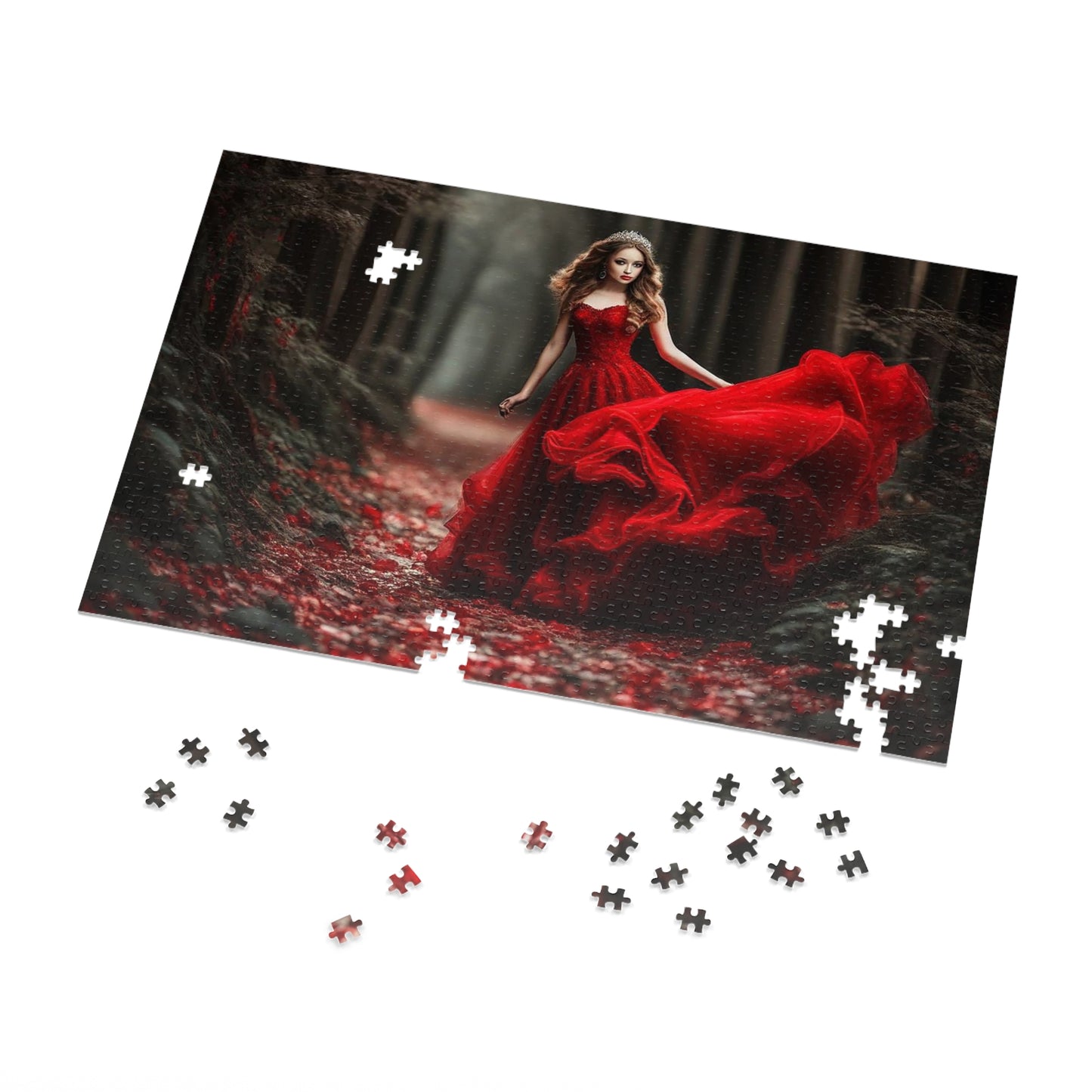 The Red Princess Jigsaw Puzzle (30, 110, 252, 500,1000-Piece)