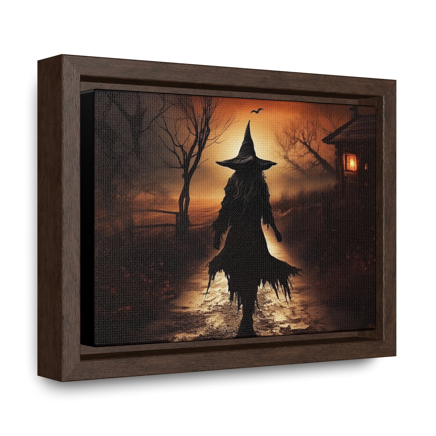 Halloween Witch Gallery Art Canvas Wraps, Horizontal Frame