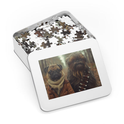 Dog Wars with Hans and Chewy Jigsaw Puzzle (30, 110, 252, 500,1000-Piece)