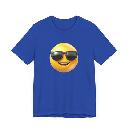Sunglasses Emoji   Unisex Jersey Short Sleeve Tee