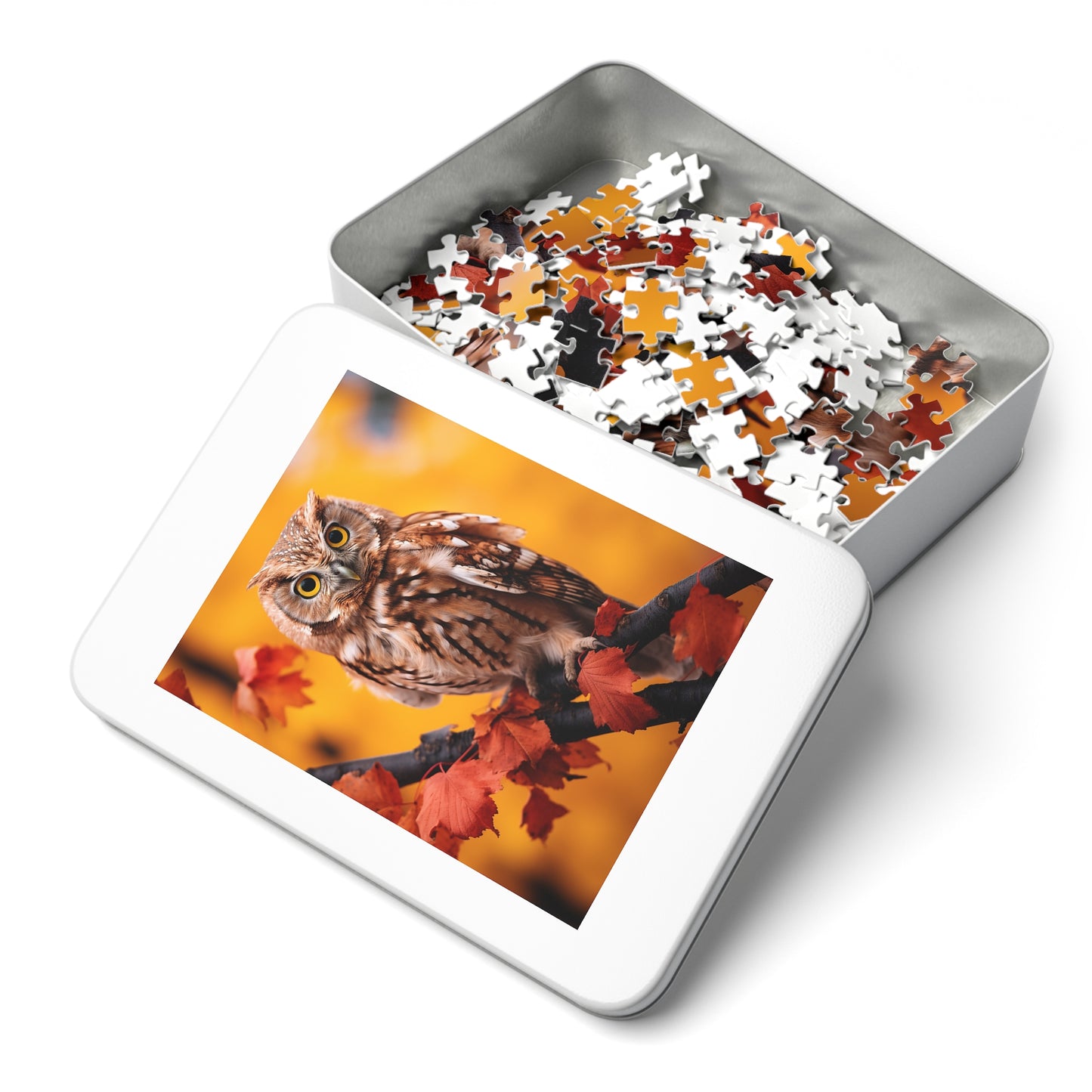 Autumn Owl Jigsaw Puzzle (30, 110, 252, 500,1000-Piece)