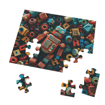 Wooden Toys Blocks Jigsaw Puzzle (30, 110, 252, 500,1000-Piece)