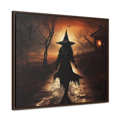 Halloween Witch Gallery Art Canvas Wraps, Horizontal Frame