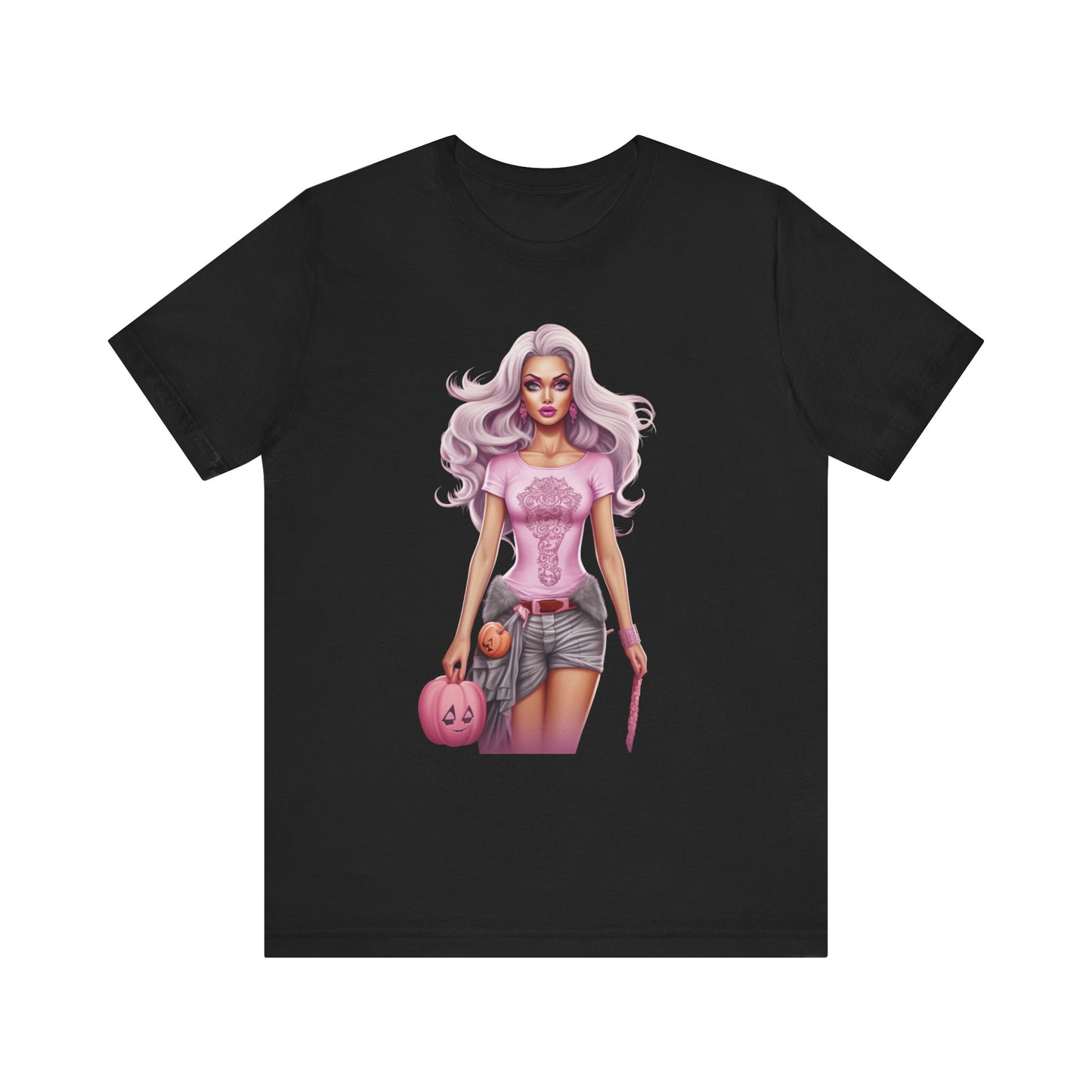 Barbie Girl Halloween Unisex Jersey Short Sleeve Tee