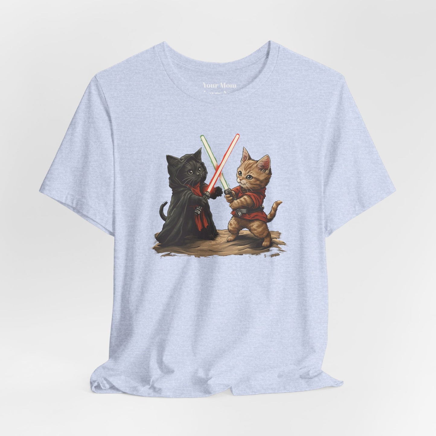Kitty Star Wars Battle Unisex Jersey Short Sleeve Tee