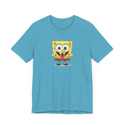 SpongeBob Love  Unisex Jersey Short Sleeve Tee