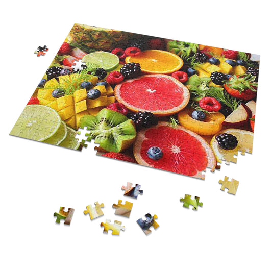 Fruit Plate Jigsaw Puzzle (30, 110, 252, 500,1000-Piece)