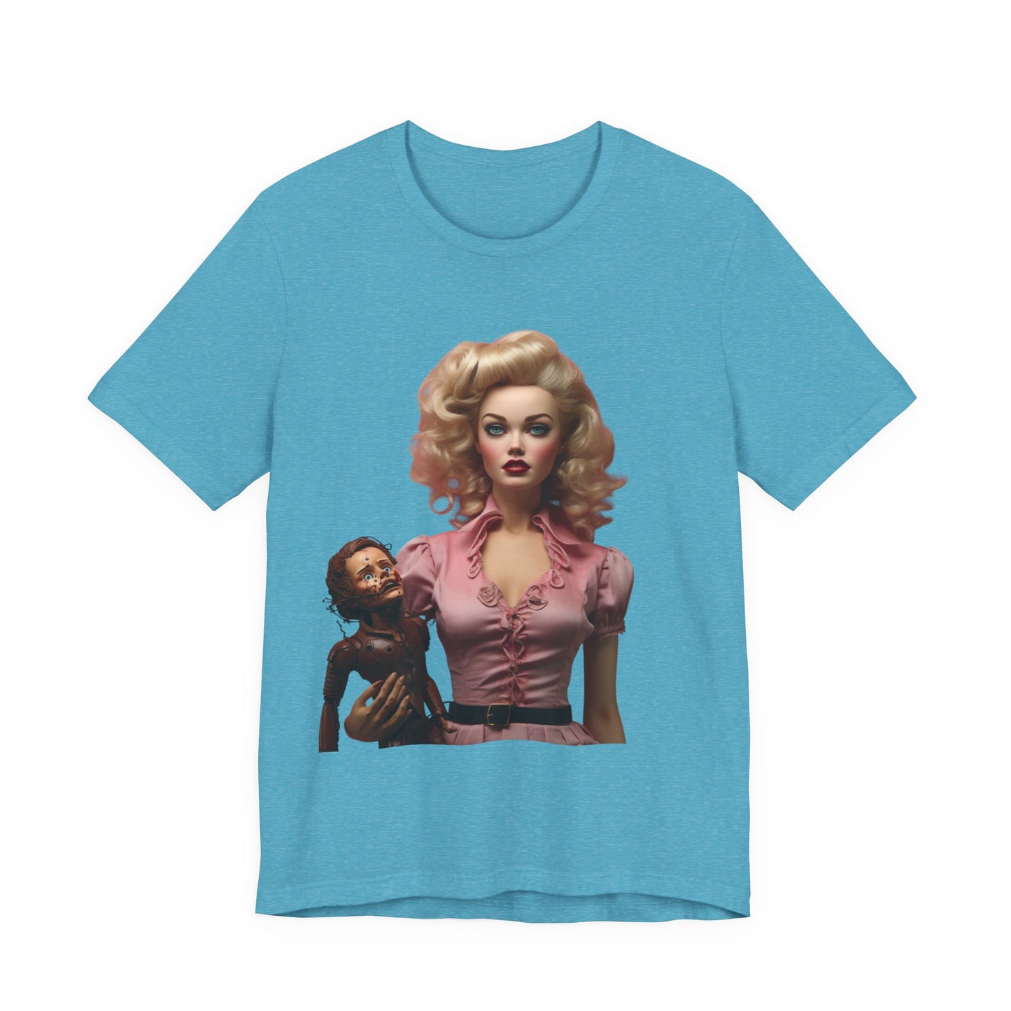 Bad Barbie Doll Unisex Jersey Short Sleeve Tee