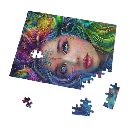 Hummingbird Princess Jigsaw Puzzle (30, 110, 252, 500,1000-Piece)