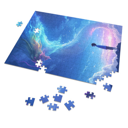 Dragon in the Sky  Jigsaw Puzzle (30, 110, 252, 500,1000-Piece)