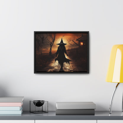 Halloween Witch Gallery Art Canvas Wraps, Horizontal Frame