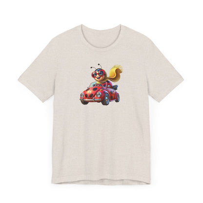 The Ladybug Goes Rogue!   Unisex Tee - Perfect for Kids and Animal Lovers