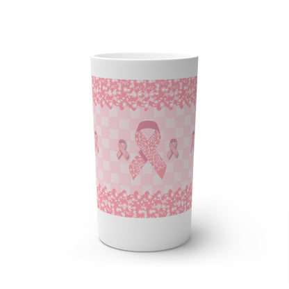 Breast Cancer Awareness Conical Coffee Mugs (3oz, 8oz, 12oz)