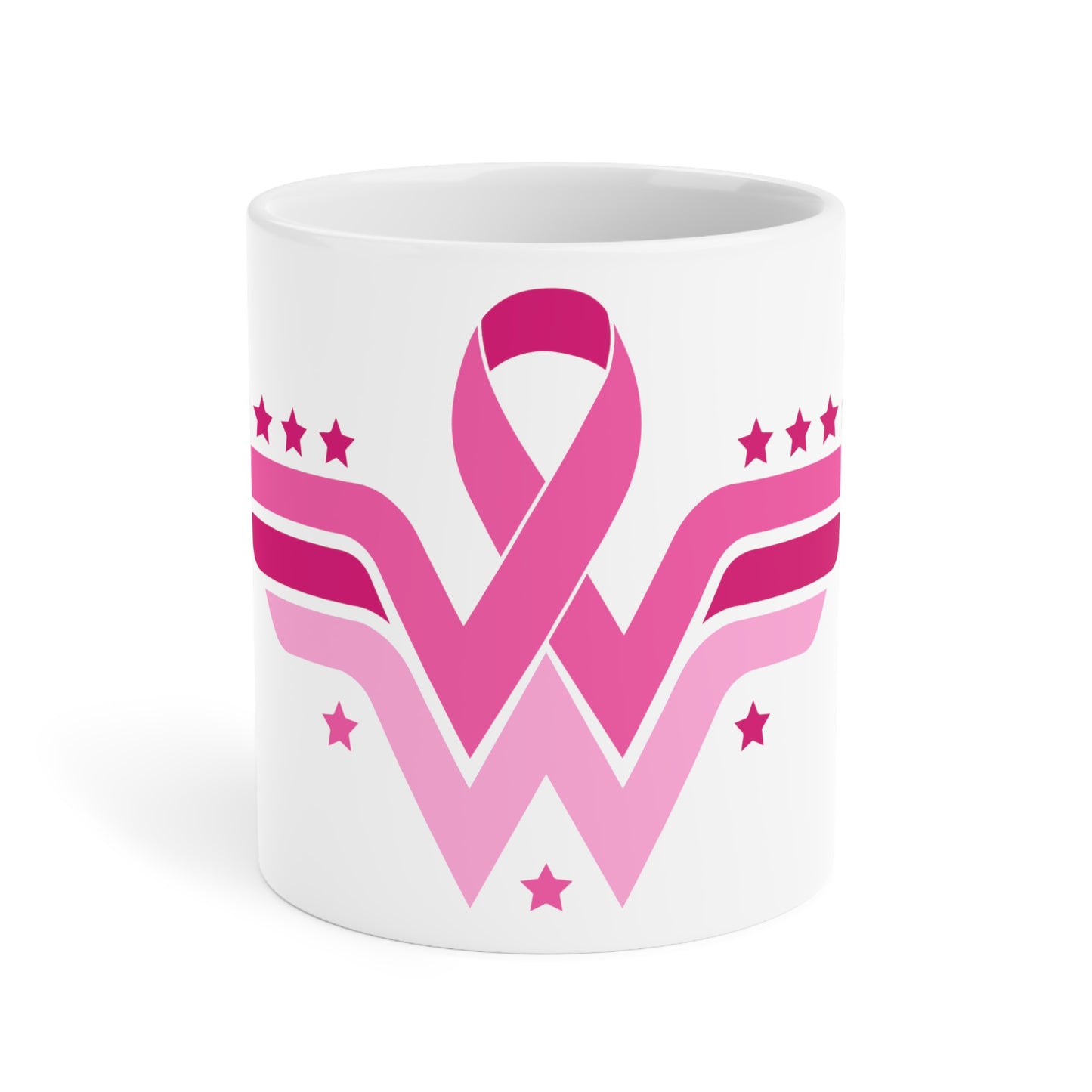 Breast Cancer Awareness Motivational Ceramic Mugs (11oz\15oz\20oz)